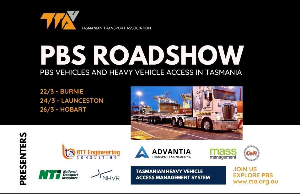 PBS Roadshow, Hobart – Tasmanian Transport Association